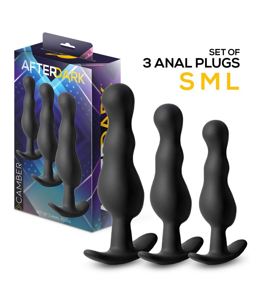 Camber Set de 3 Plugs Anales