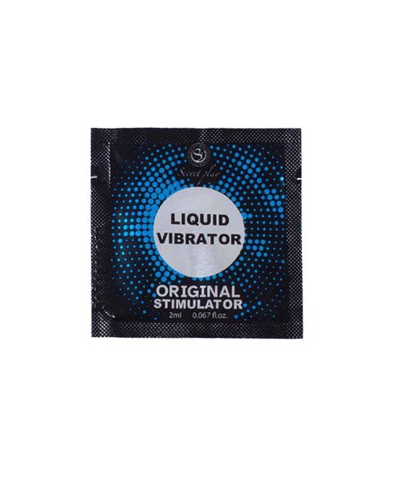 Monodosis Unisex Vibrador Liquido 1 unidad 2 ml
