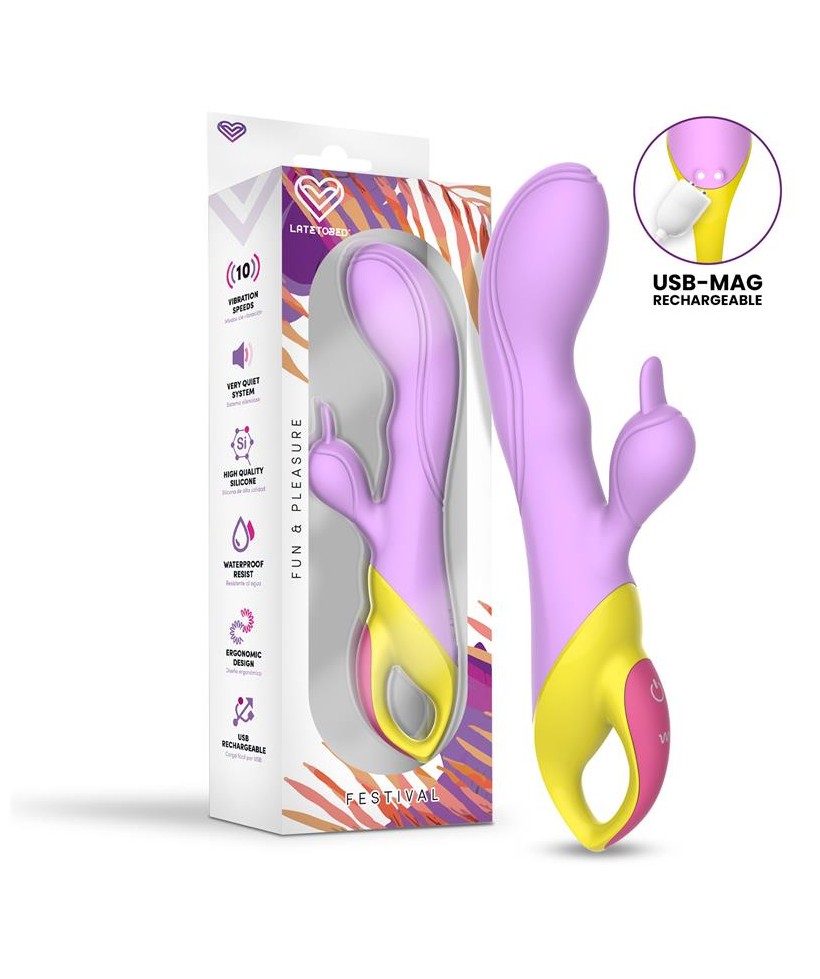 Lilly Estimulador 10 Funciones USB Magnetico