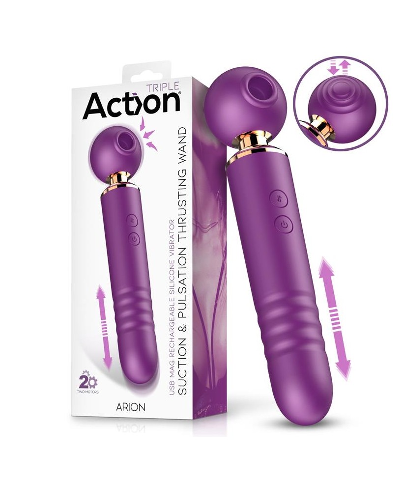 Arion Masajeador con Succion Thrusting y Pulsacion