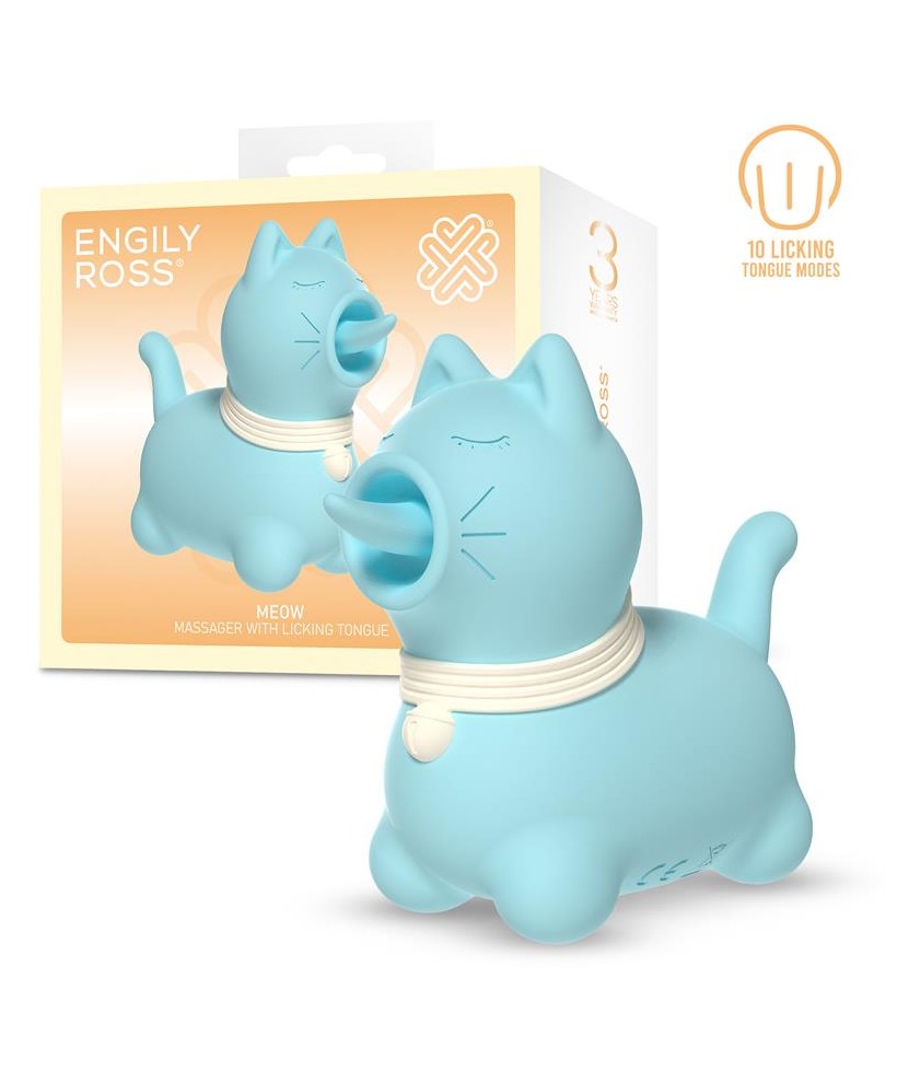 Meow Masajeador con Lengua Licking