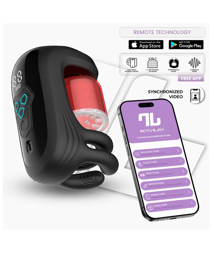 Torky Masturbador con Rotacion Compresion con App