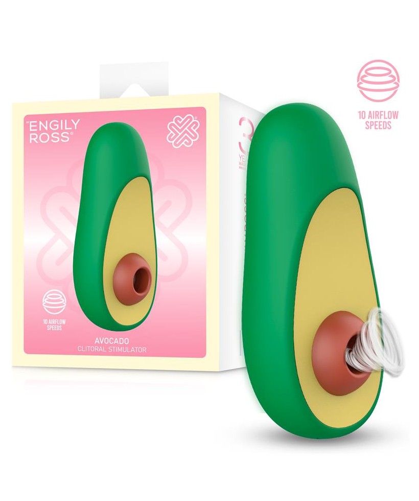 Avocado Estimulador de Clitoris con Succion