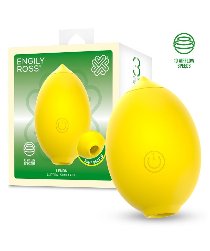 Lemon Estimulador de Clitoris con Succion