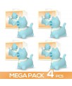 Pack de 4 Meow Masajeador con Lengua Licking