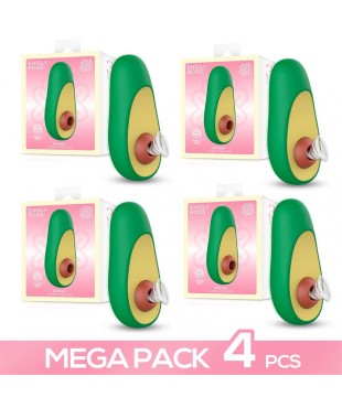 Pack de 4 Avocado Estimulador de Clítoris con Succión