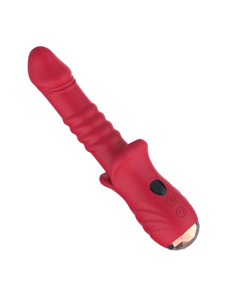 Vibrador con Thrusting Punto G y Pantalla Digital