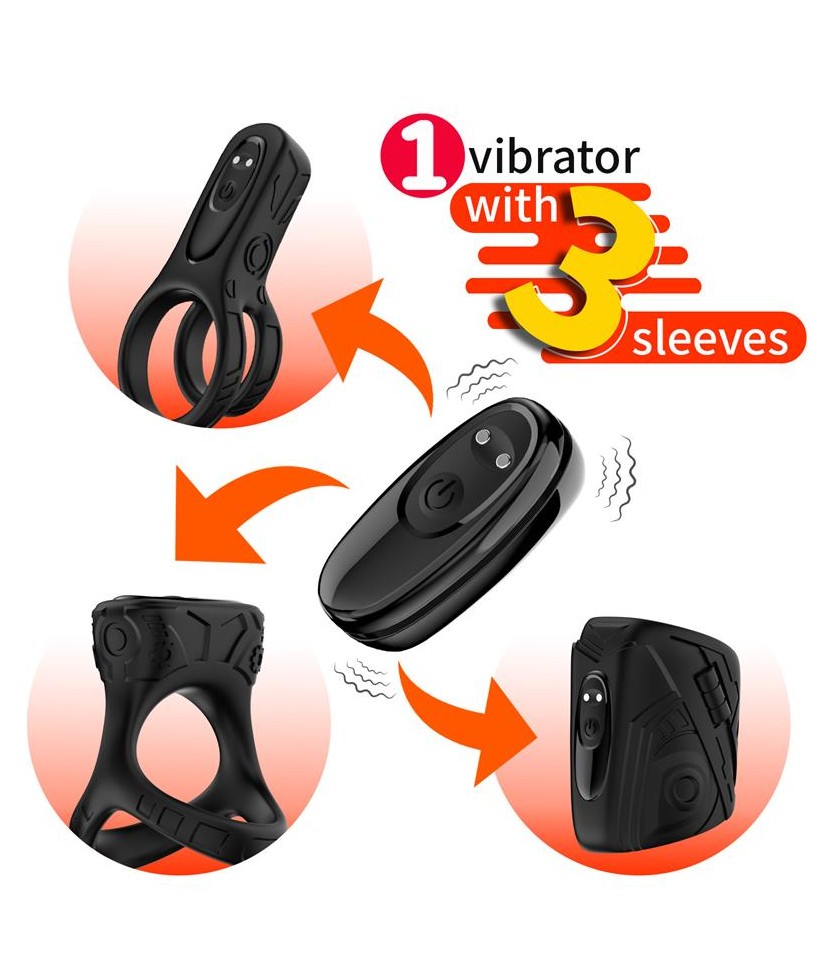 Set de Anillo para el Pene y Masturbador