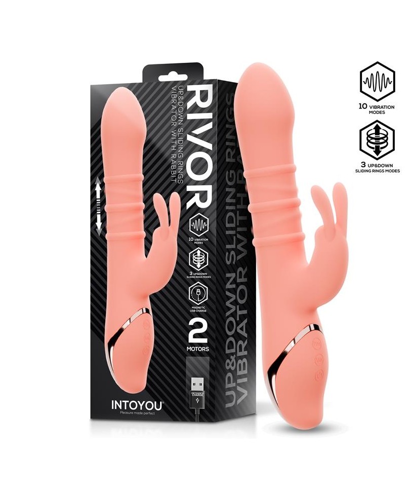 Rivor Vibrador con Anillos Deslizantes