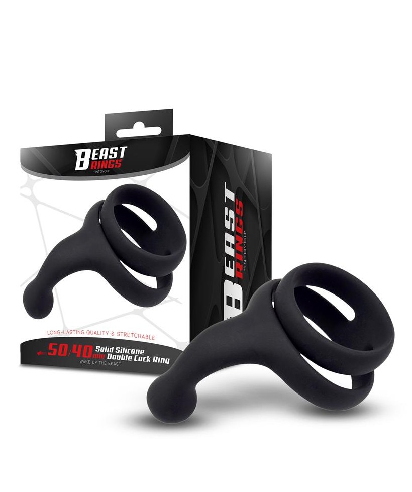 Anillo Doble Silicona Solida 50 40 mm