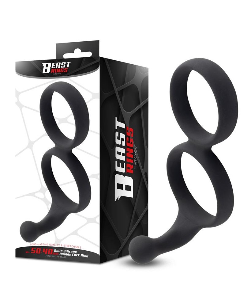 Anillo Doble Silicona Solida 50 40 mm