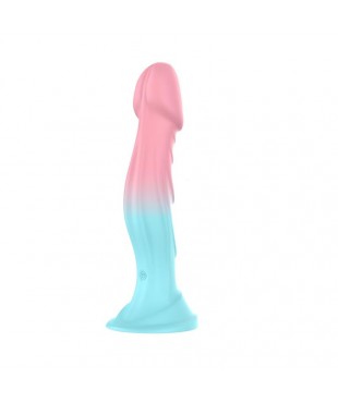 Dildo Bicolor con Vibración