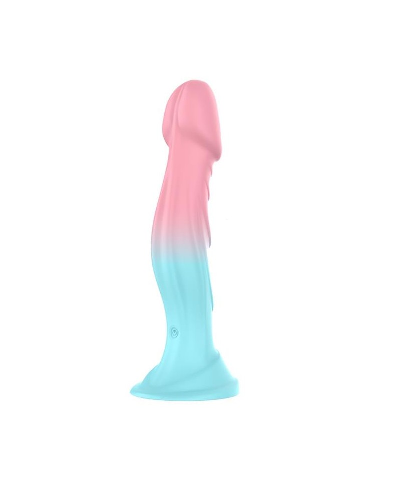 Dildo Bicolor con Vibracion