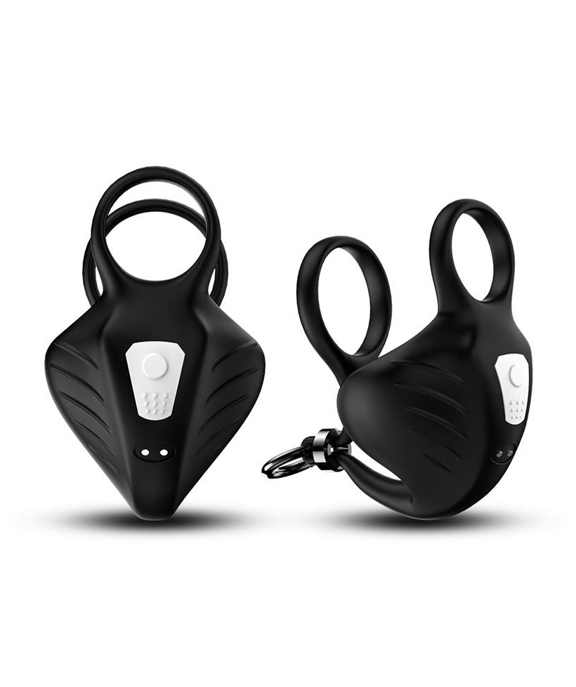 Anillo Vibrador para Pene y Testiculos Ajustable