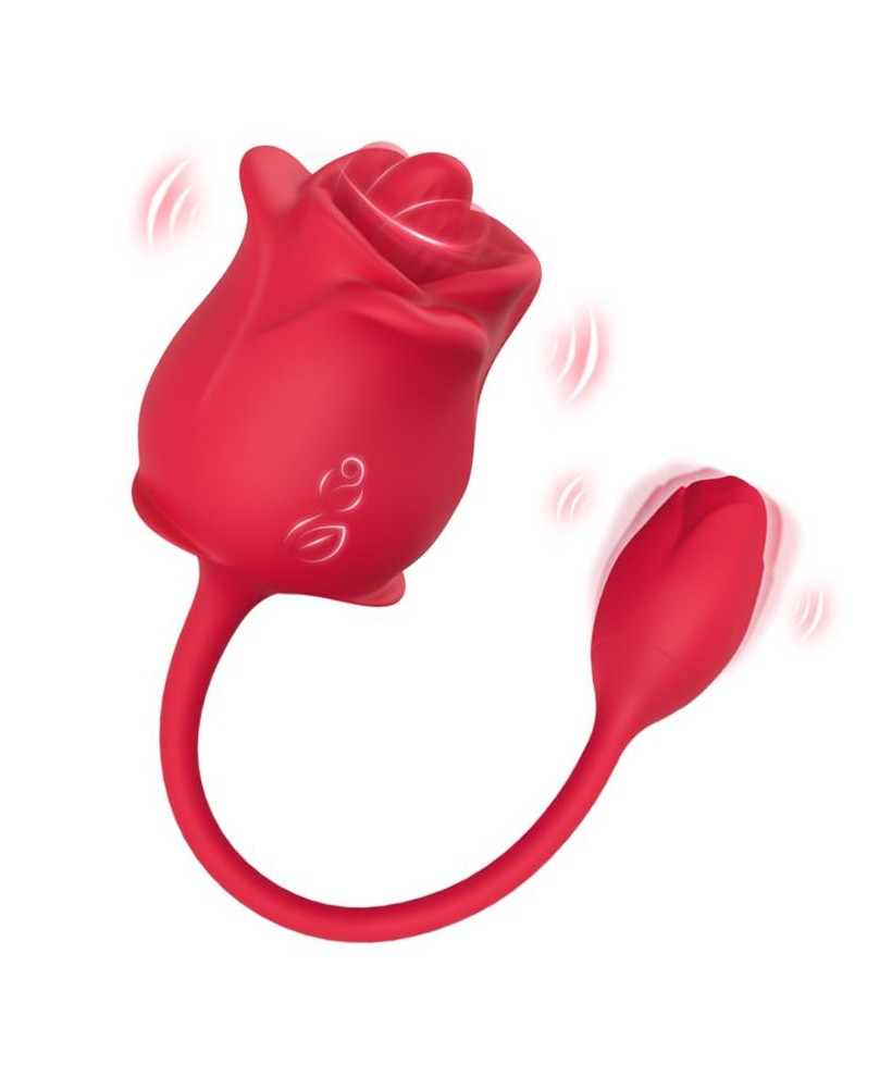 Rosa con Licking y Vibracion USB