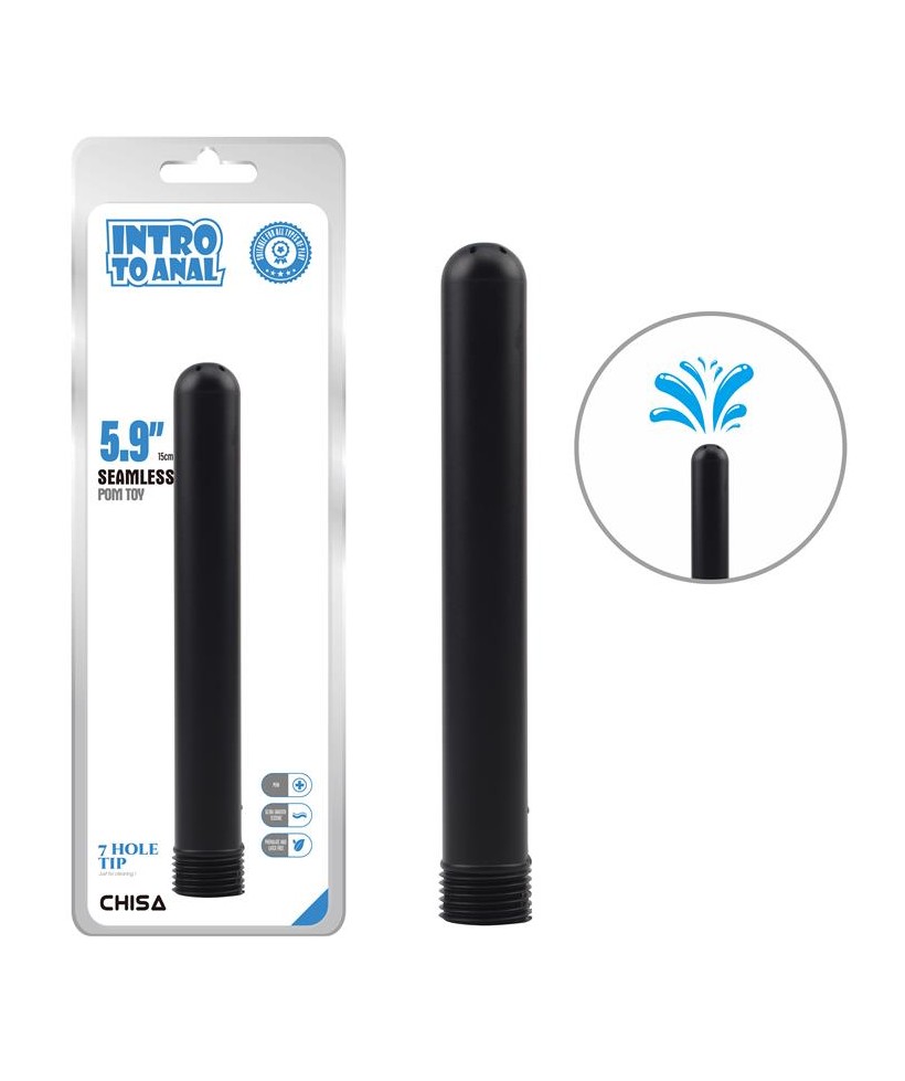 Ducha Anal Cleaner Tube 15 cm Negro