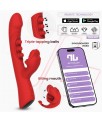 Trixy Vibrador con Tapping y Biting con App