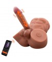 Gretel Masturbador con Thrusting y Dildo Desmontable