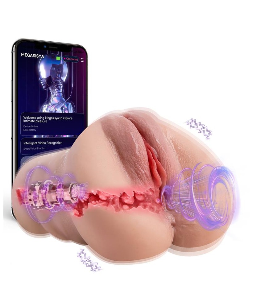 Sora Vagina y Ano con Thrusting Vibracion y APP 154 kg