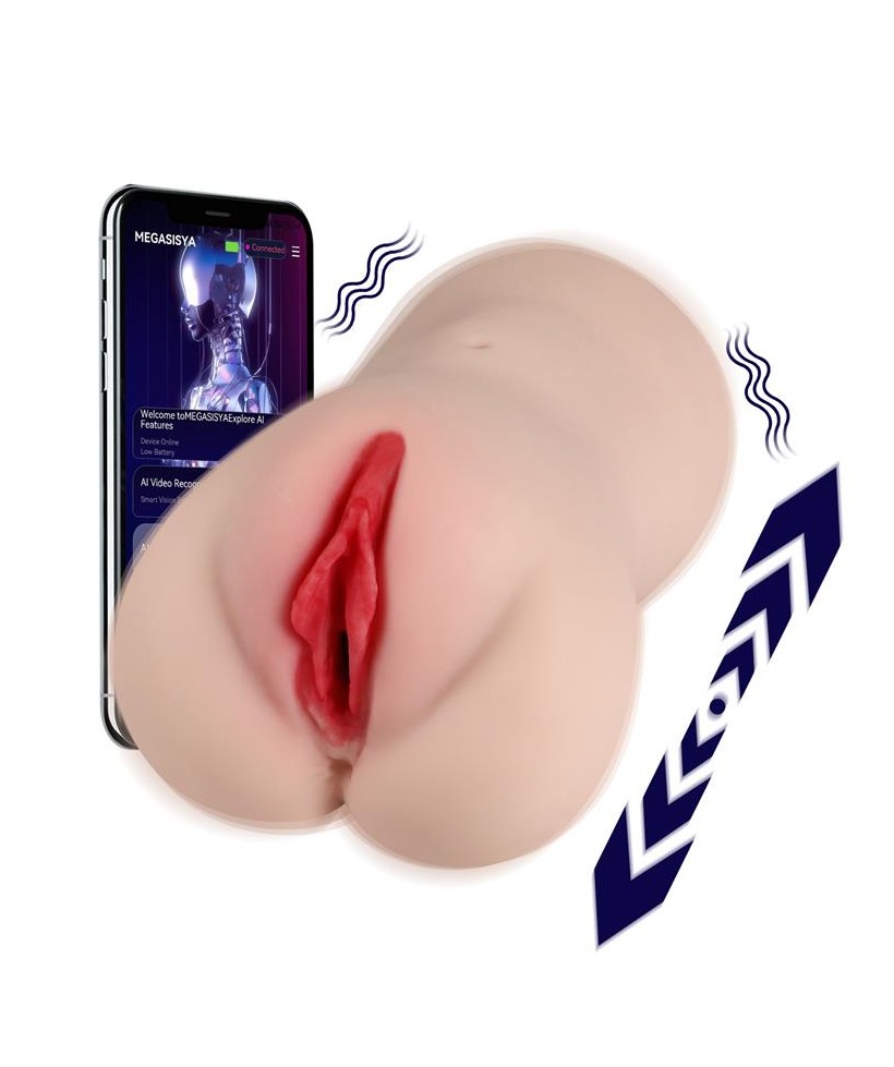 Eliza Vagina y Ano con Vibracion Thrusting y APP 183 kg