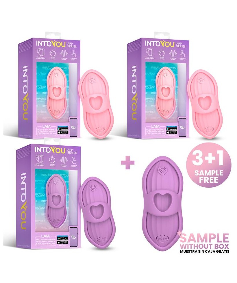 Pack 31 Laia Estimulador de Dedo y Funda con APP