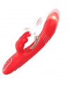 Vibrador Tickler con Thrusting Silicona Liquida