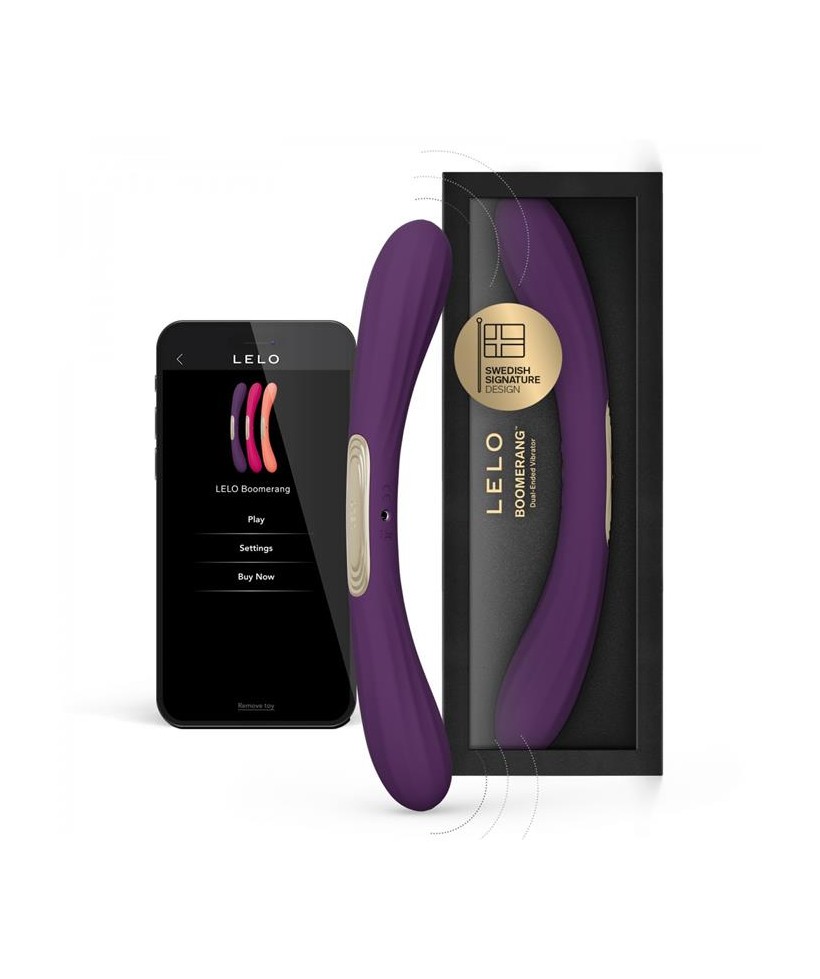 Juguete para Parejas Boomerang Purpura