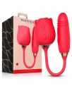Rosa con Succion con huevo con Thrusting USB