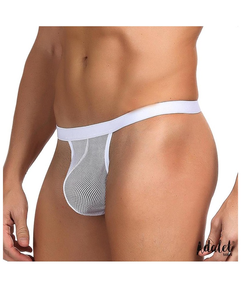 Titan Tanga de Rejilla Talla unica Blanco