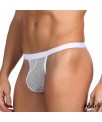 Titan Tanga de Rejilla Talla unica Blanco