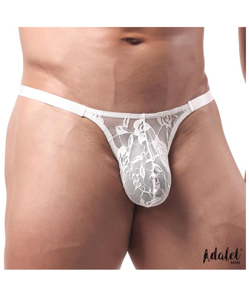 Luca Tanga de Encaje Blanco