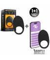 Pack 11 Ringo Anillo Vibrador con APP Unibody Negro