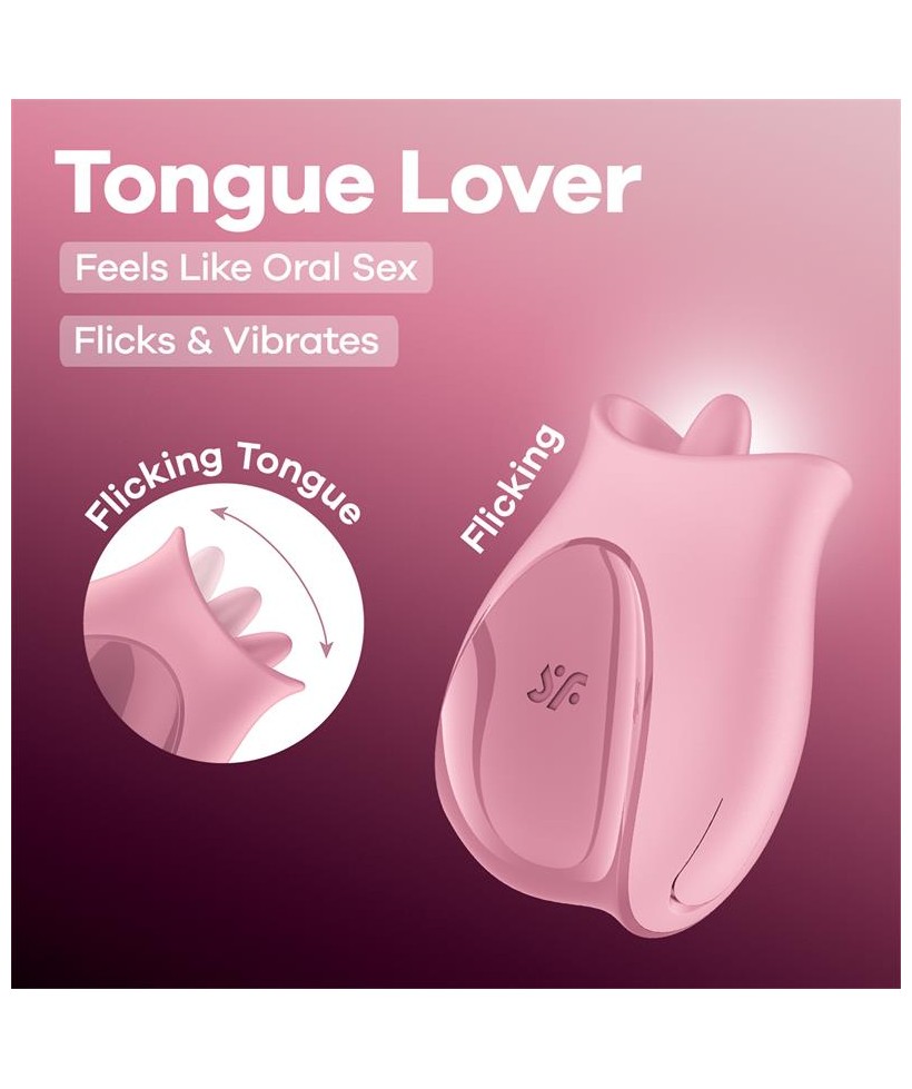 Tongue Lover Rosa