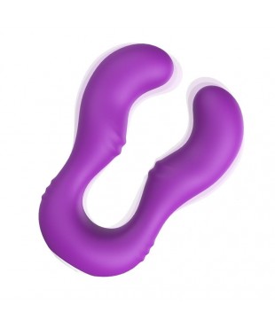 Vibrador Doble para Parejas Púrpura