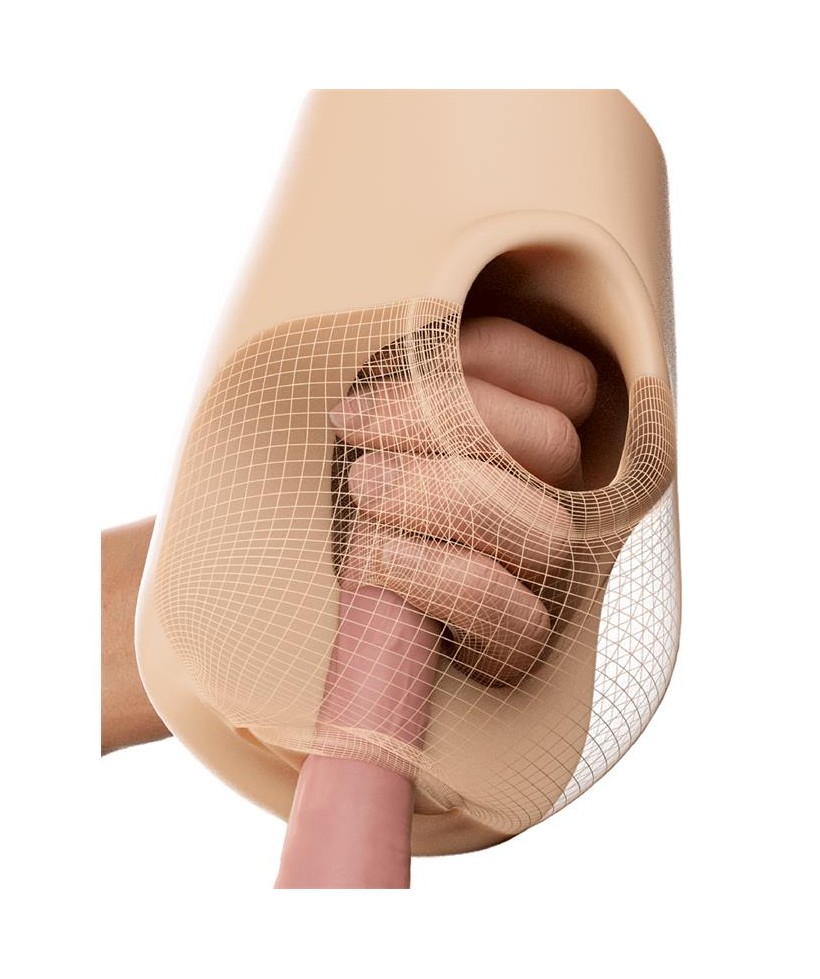 Masturbador Pussy Pounder Squeeze 18 cm