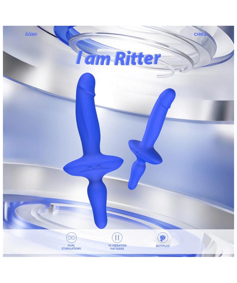 Ritter Vibrador y Plug Anal