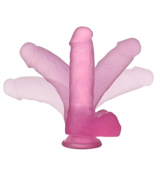 Dildo Jelly Studs 7 Rosa Dildo Jelly Studs 7 Rosa