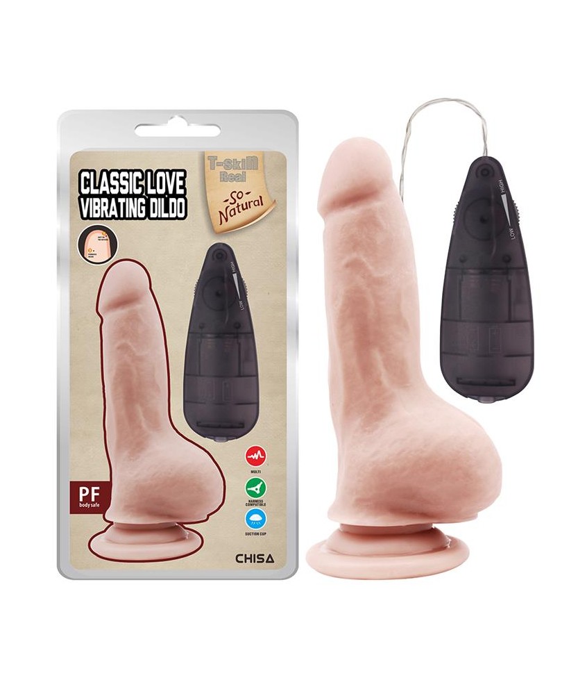 Classic Love Dildo con Vibracion 20cm
