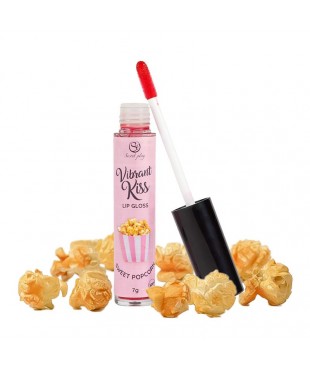 Lip Gloss Vibrant Kiss Sabor Palomitas Dulces 7gr
