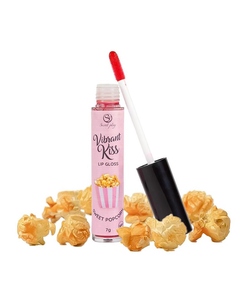 Lip Gloss Vibrant Kiss Sabor Palomitas Dulces 7gr