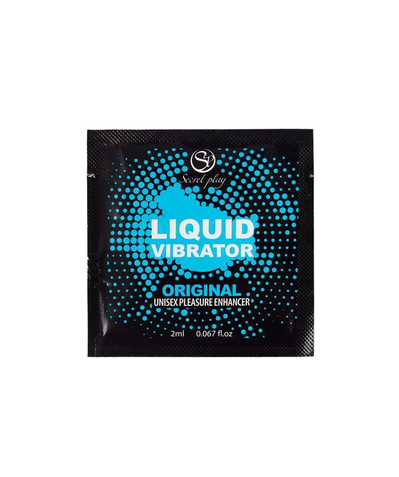 Monodosis Unisex Vibrador Liquido 1 unidad 2 ml