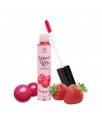 Lip Gloss Vibrant Kiss Sabor Chicle de fresa 7g
