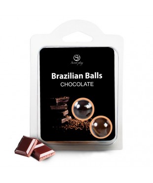 Set 2 Brazilian Balls Aroma a Chocolate