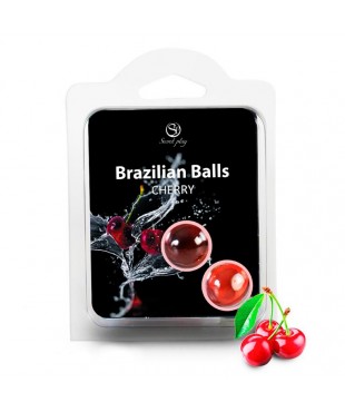 Set 2 Brazilian Balls Aroma Cereza