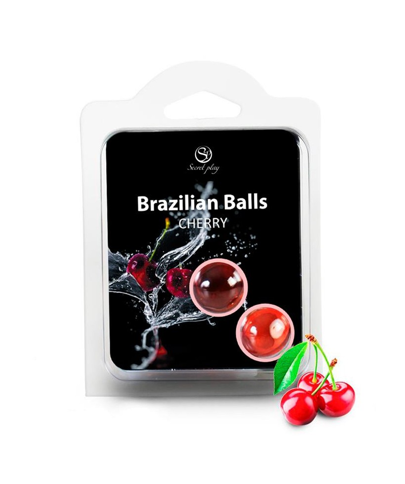 Set 2 Brazilian Balls Aroma Cereza