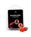 Set 2 Brazilian Balls Aroma Fresa