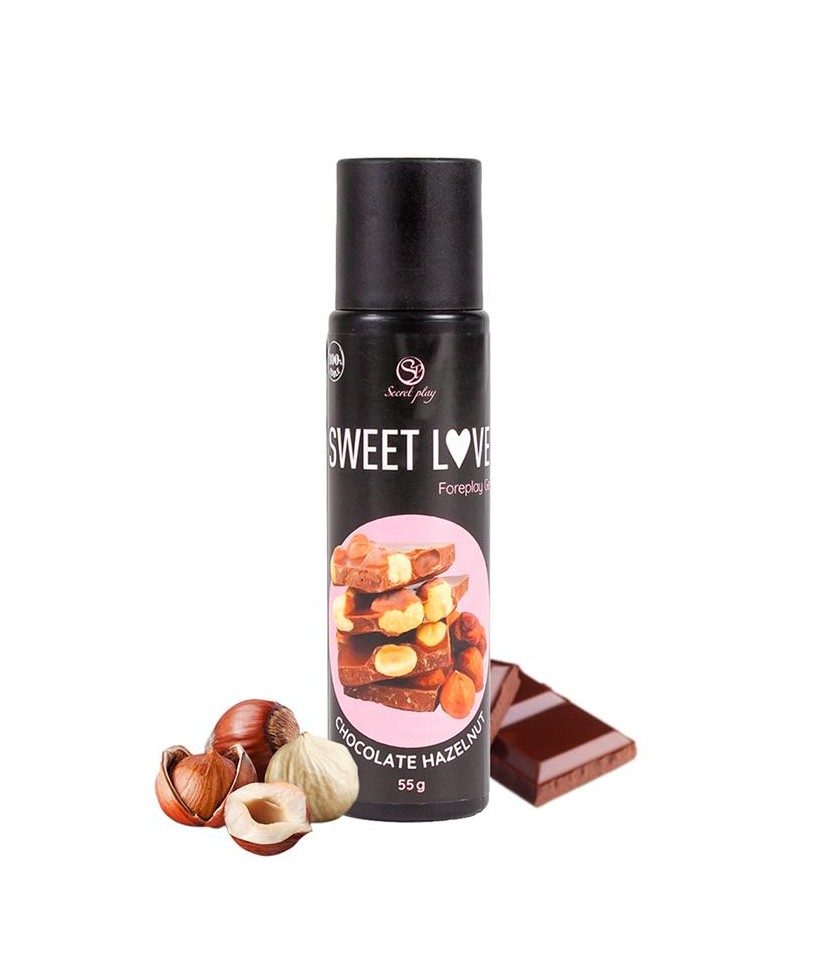 Sweet Love Lubricante Chocolate Avellanas 60 ml