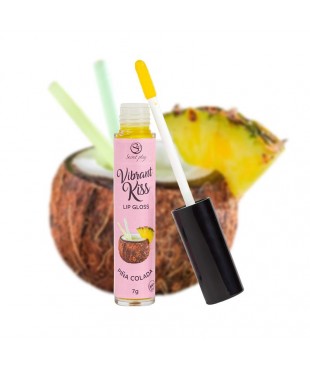 Lip Gloss Vibrant Kiss Piña Colada 7 gr