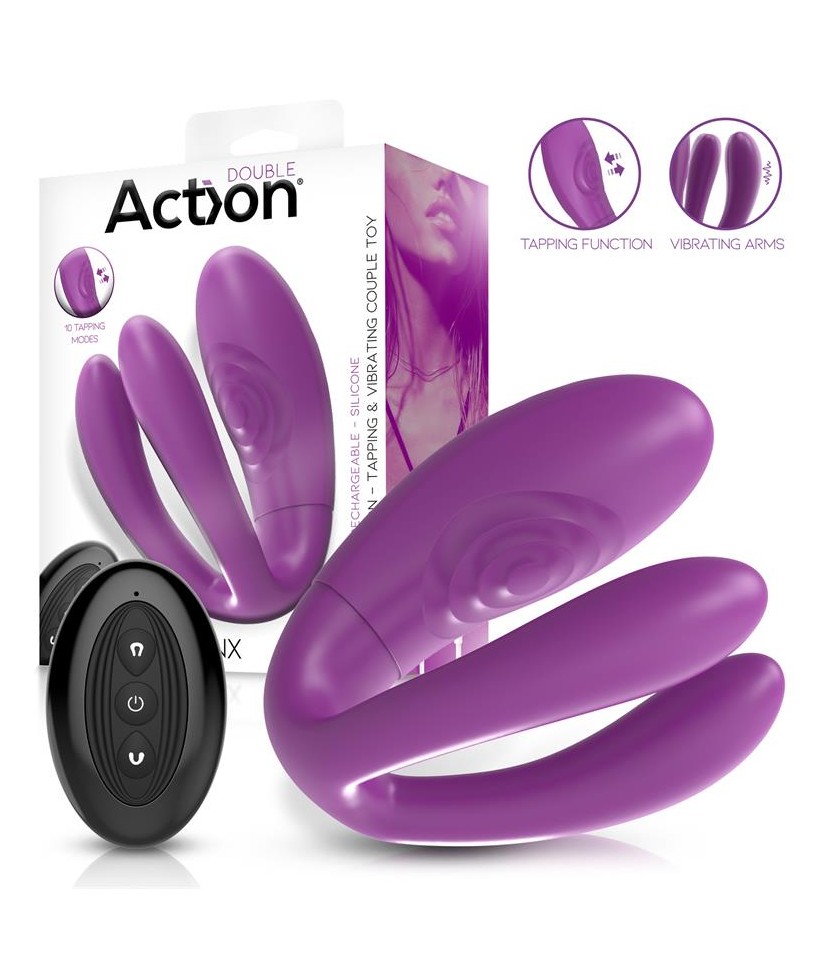 Twinx Vibrador para Parejas con Tapping