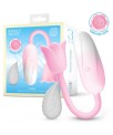 Florae Huevo Vibrador con Rosa Estimuladora